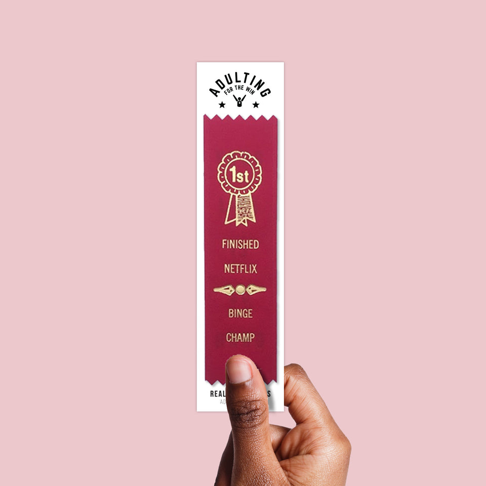 Netflix Binge Champion - Award Ribbon