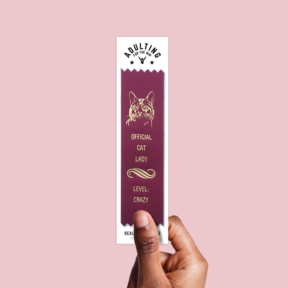 Official Cat Lady - Award Ribbon