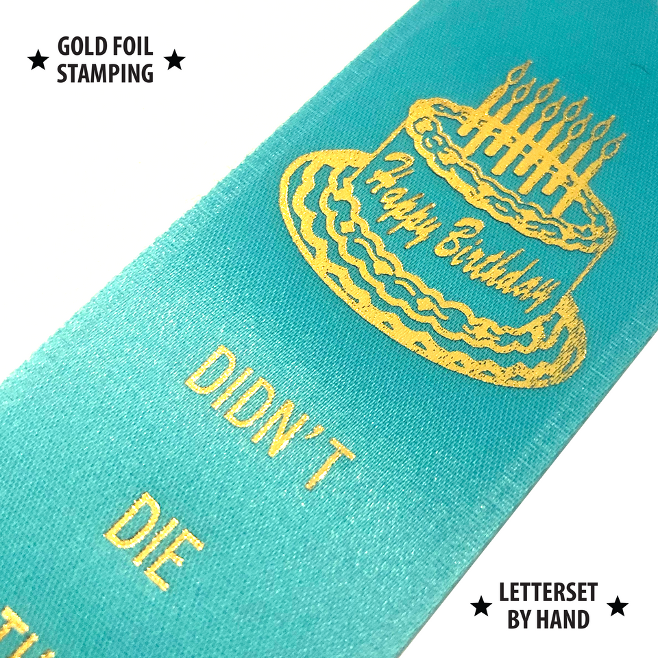 Didn't Die - Award Ribbon