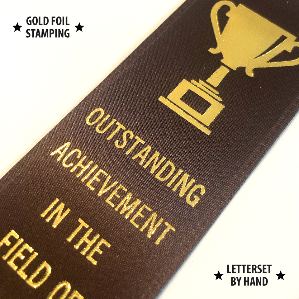 Outstanding Father - Award Ribbon
