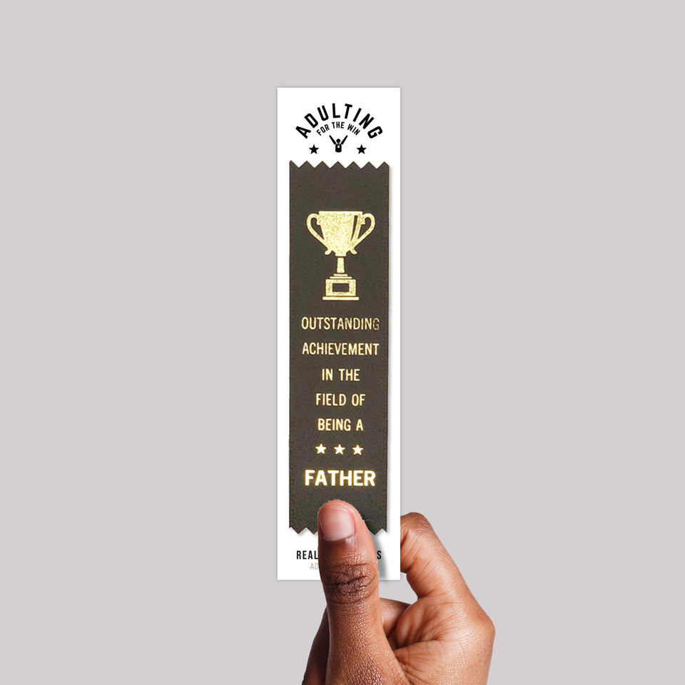 Outstanding Father - Award Ribbon