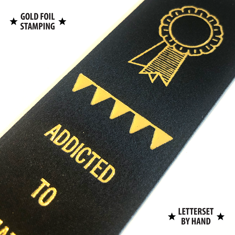 Addicted To Amazon - Award Ribbon