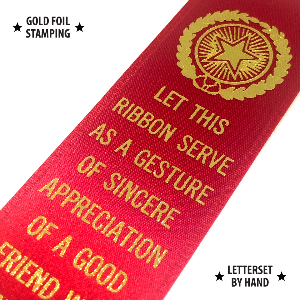 The BFF Award - Award Ribbon