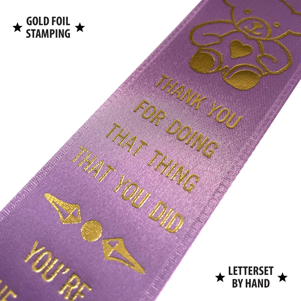 Thank You - Award Ribbon