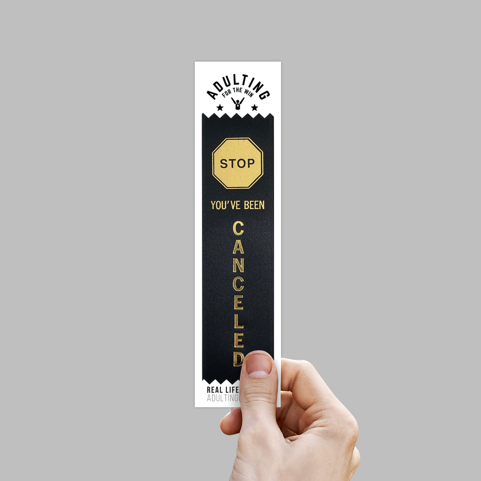 You've Been Canceled - Award Ribbon