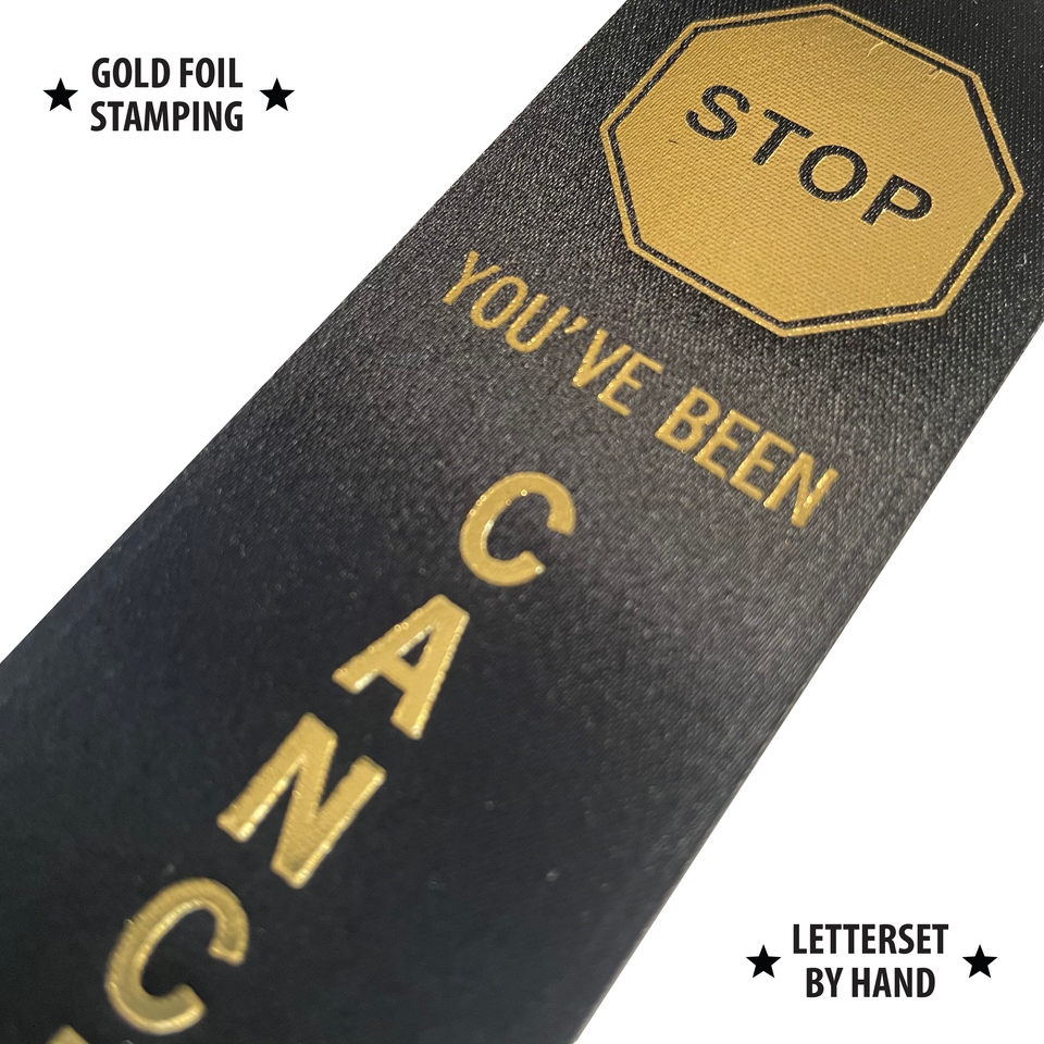 You've Been Canceled - Award Ribbon