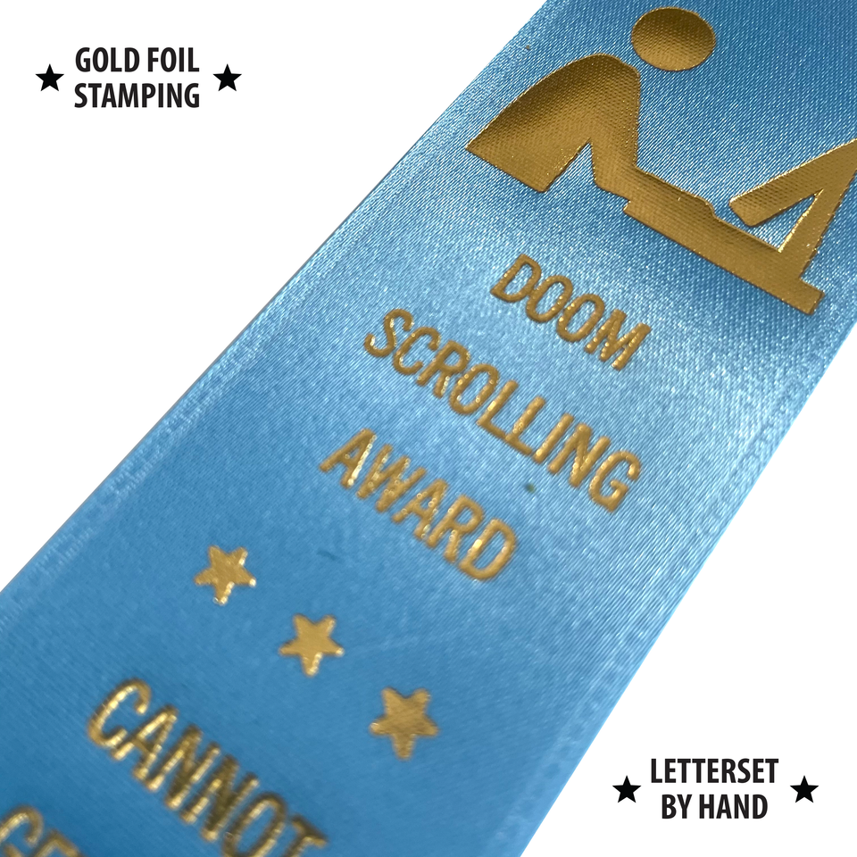Doomscrolling Award - Award Ribbon
