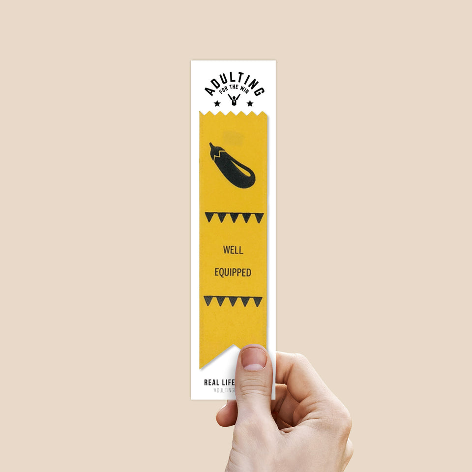 Well Equipped - Award Ribbon