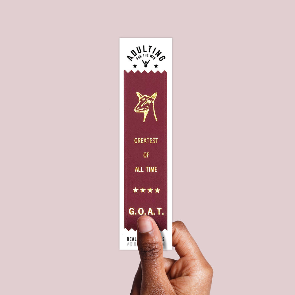 Greatest Of All Time- Award Ribbon