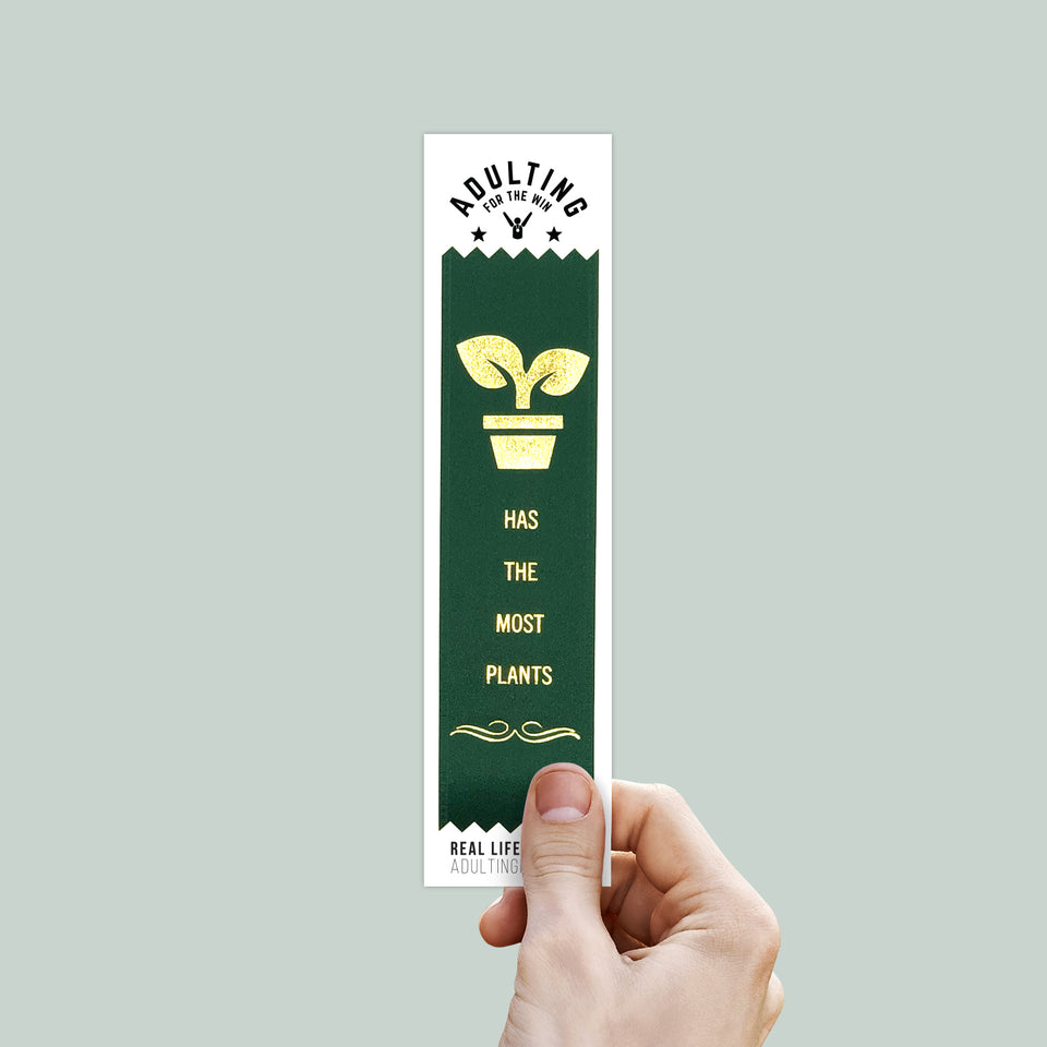 Has The Most Plants - Award Ribbon