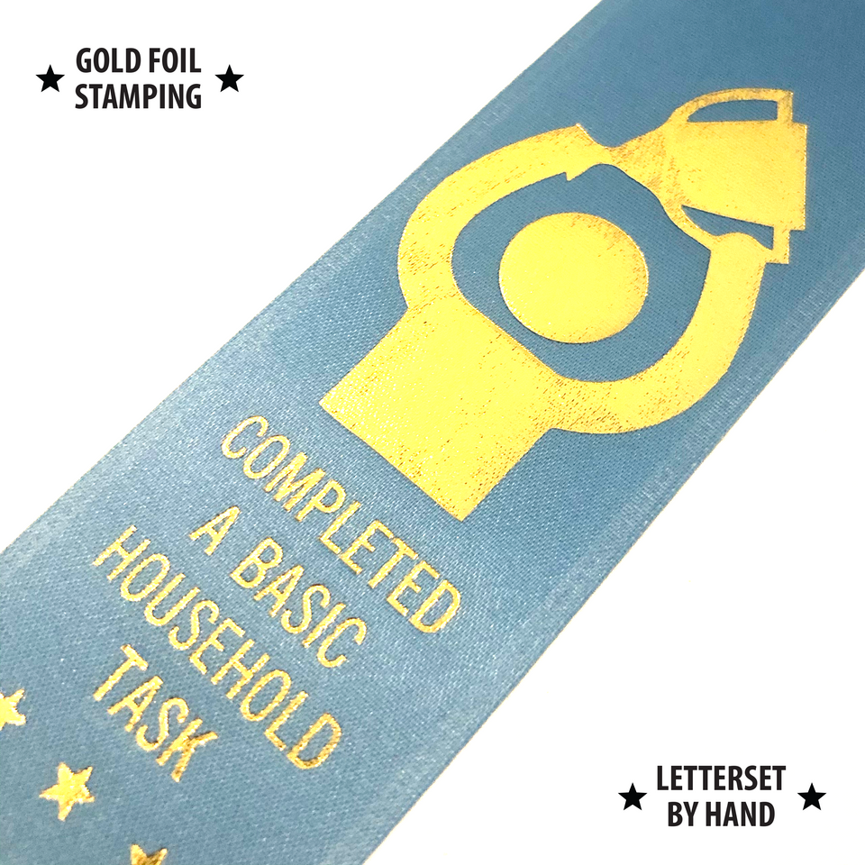 Completed A Household Task - Award Ribbon