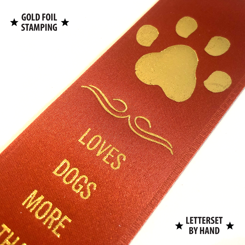 Loves Dogs More Than People - Award Ribbon