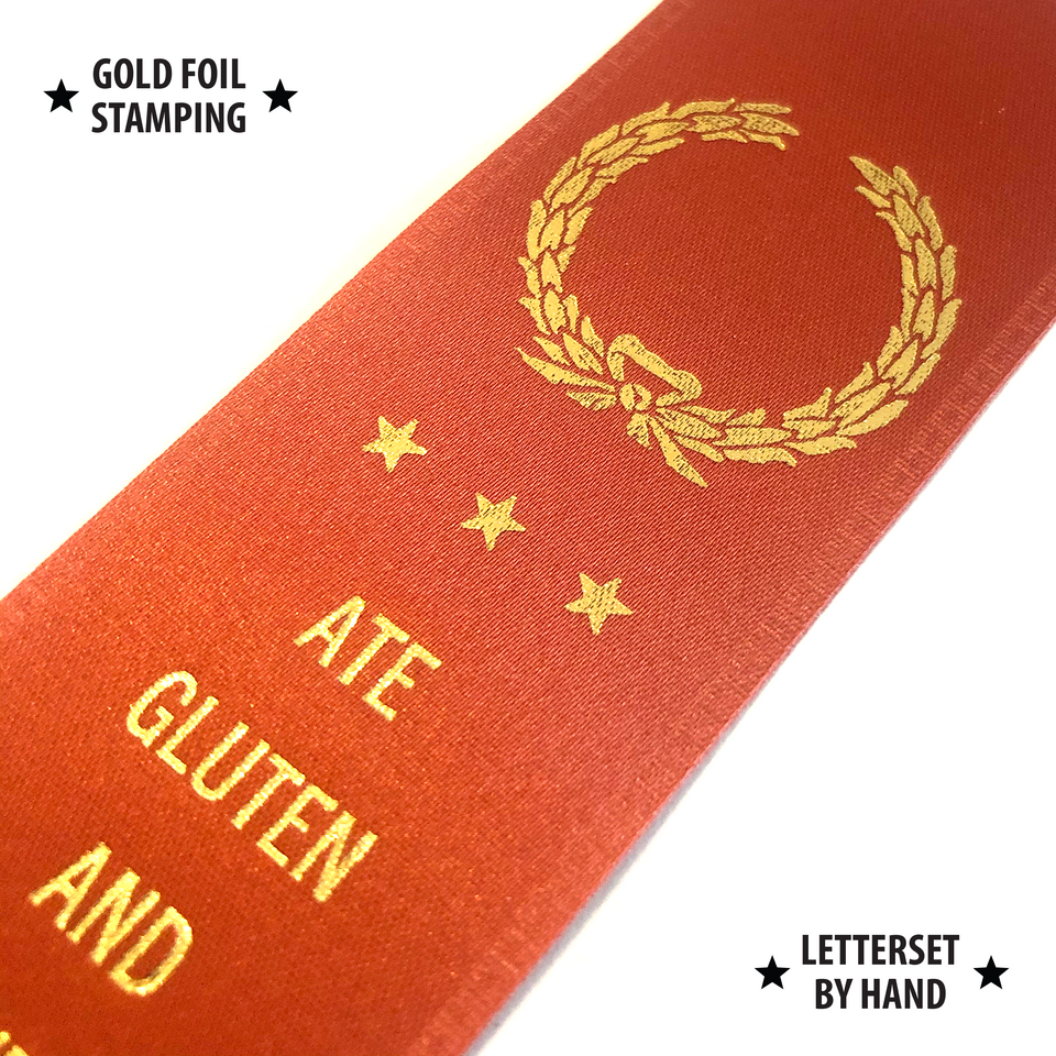 Ate Gluten And Lived- Award Ribbon