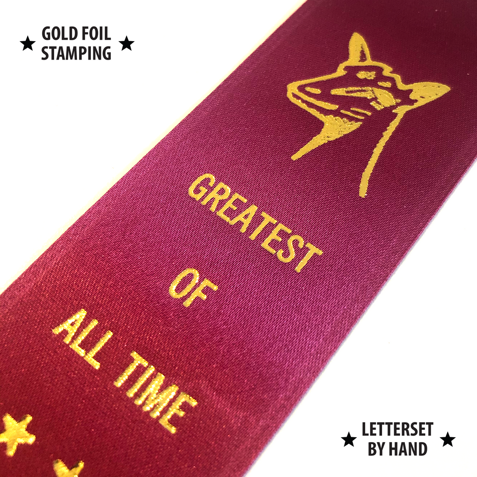 Greatest Of All Time- Award Ribbon