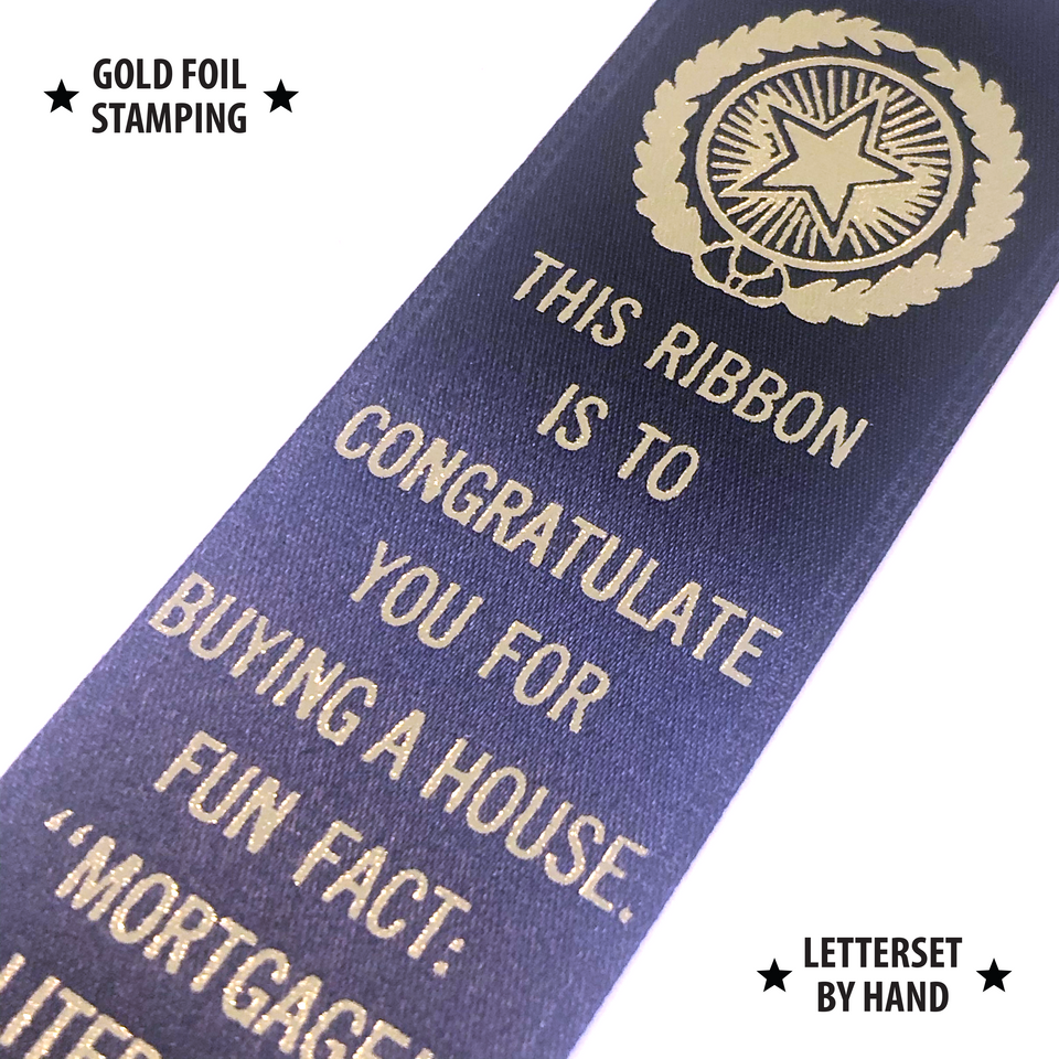 New Home - Award Ribbon