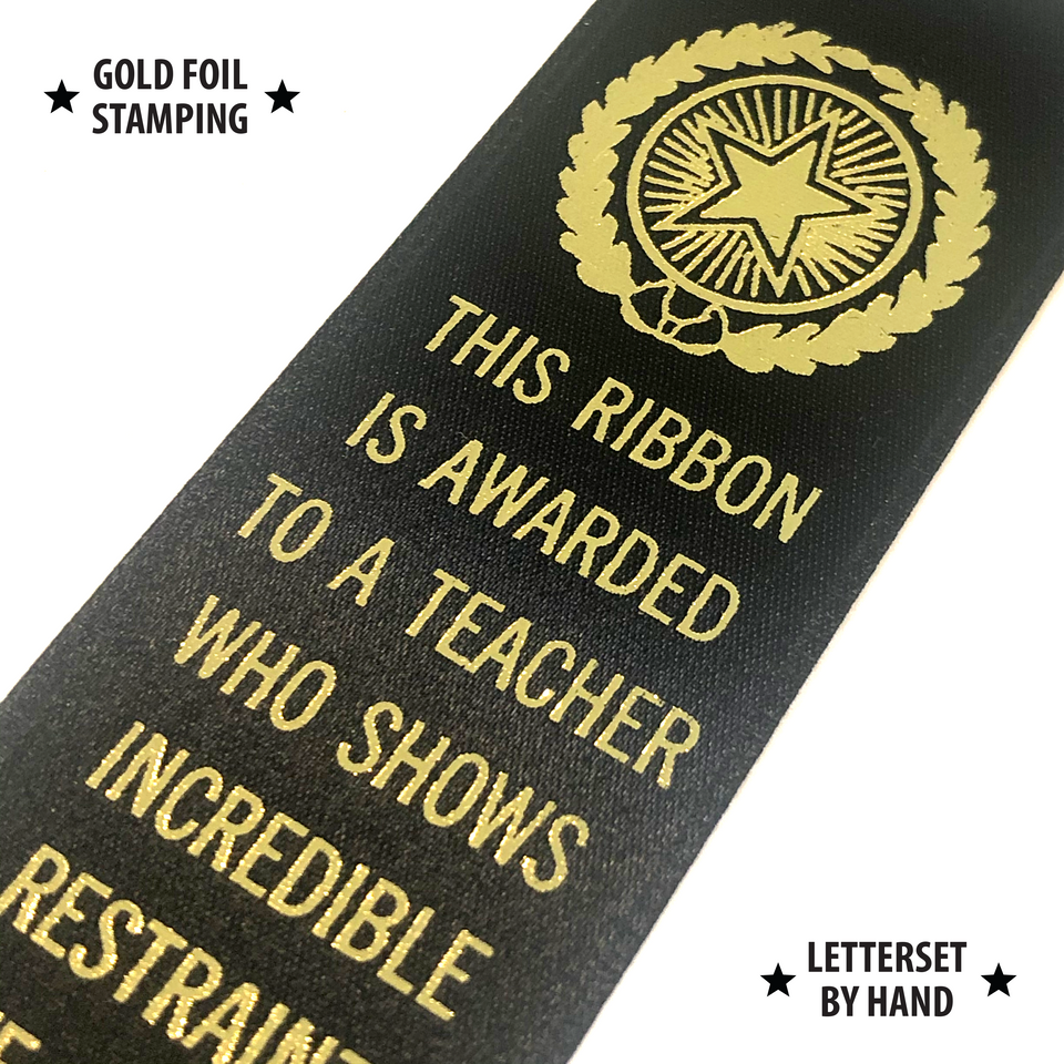Teacher - Award Ribbon