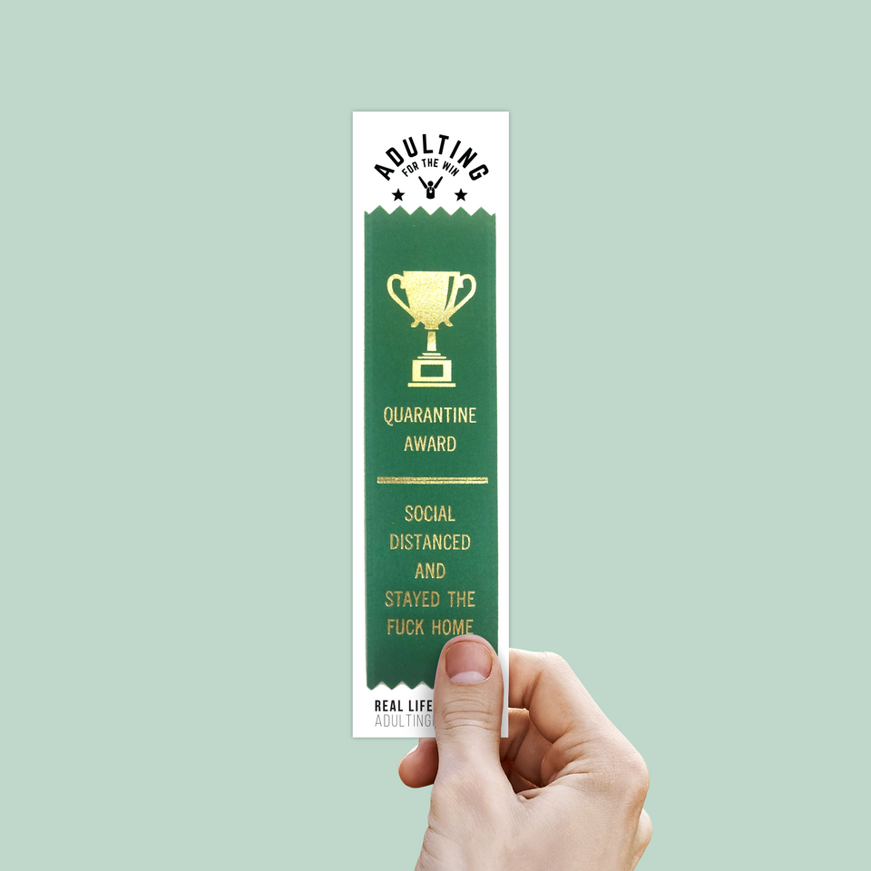 Stayed The F*ck Home- Award Ribbon